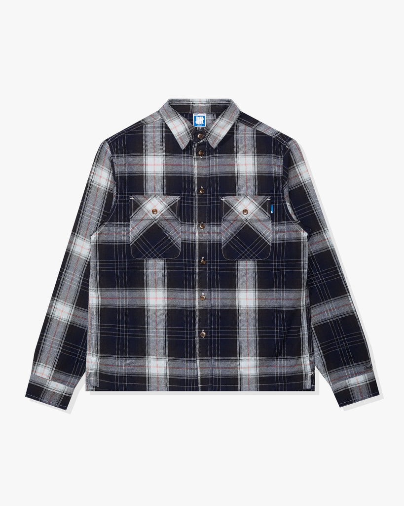 UNDEFEATED OMBRE PLAID L/S