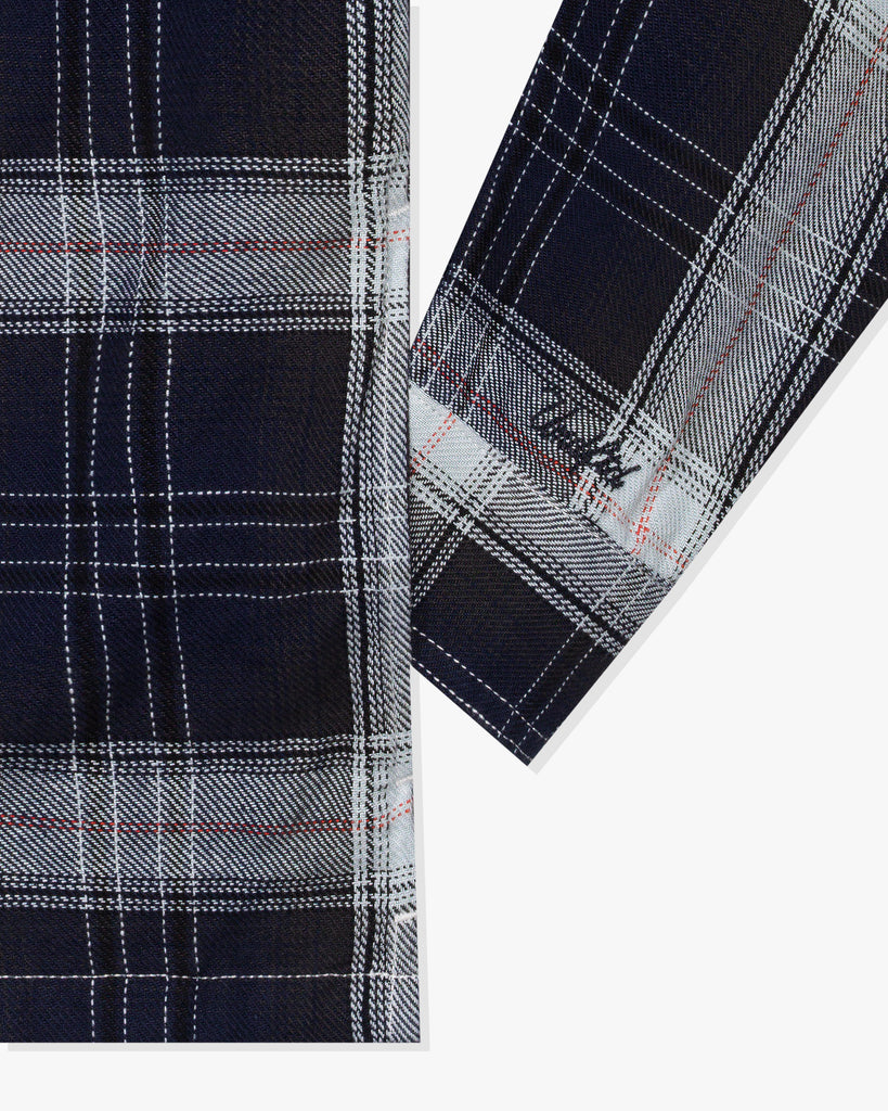UNDEFEATED OMBRE PLAID L/S
