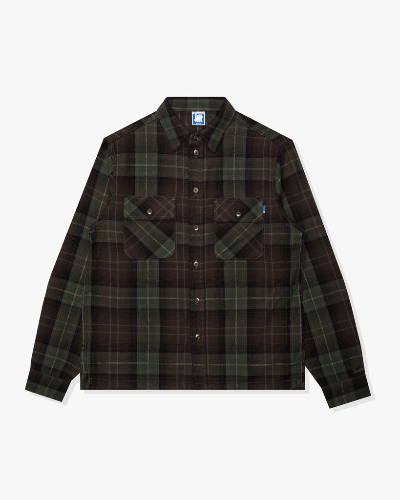 UNDEFEATED OMBRE PLAID L/S