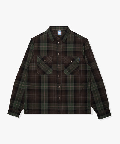UNDEFEATED OMBRE PLAID L/S