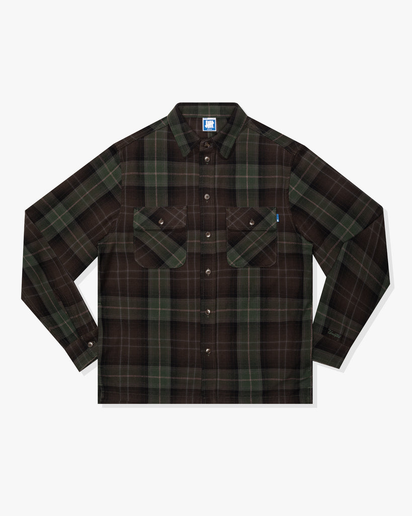 UNDEFEATED OMBRE PLAID L/S