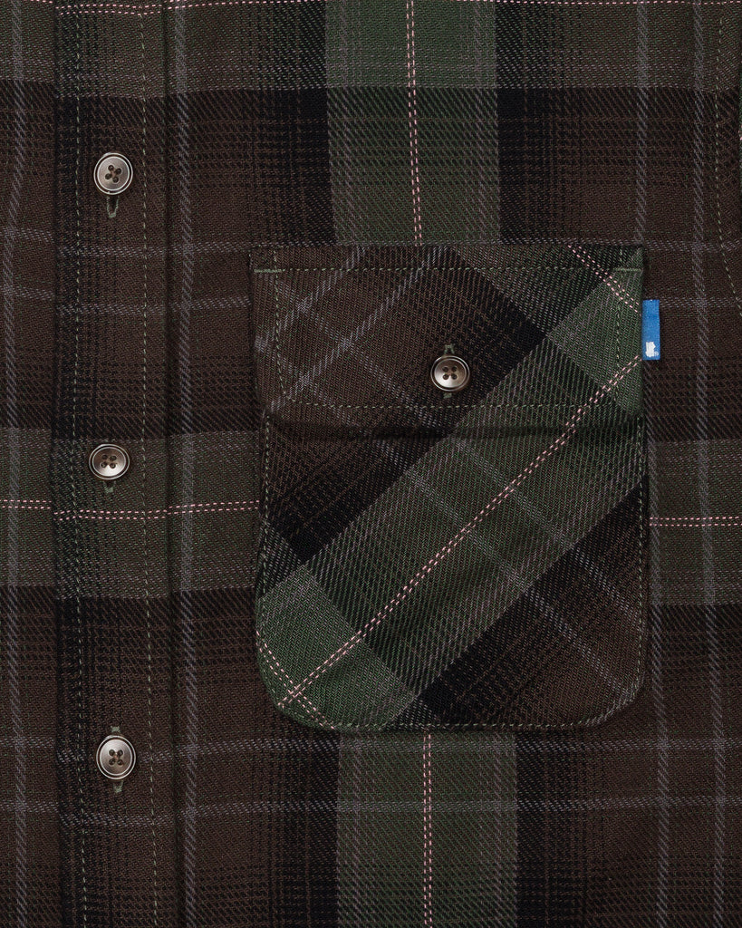 UNDEFEATED OMBRE PLAID L/S