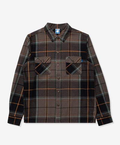 UNDEFEATED PLAID L/S SHIRT