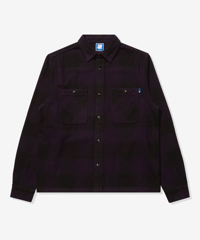 UNDEFEATED PLAID L/S WORKSHIRT