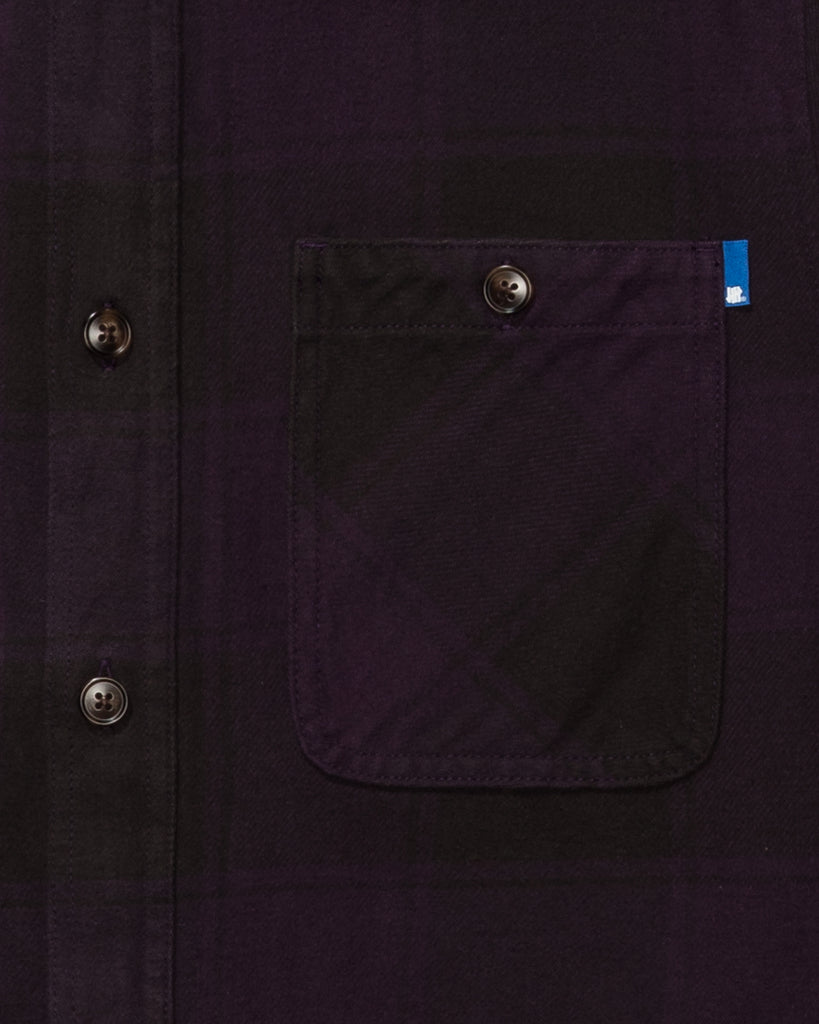 UNDEFEATED PLAID L/S WORKSHIRT