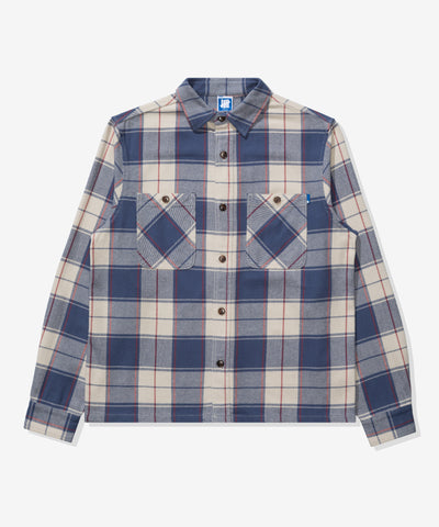 UNDEFEATED PLAID L/S WORKSHIRT