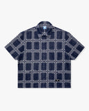UNDEFEATED PLAID S/S BUTTON DOWN