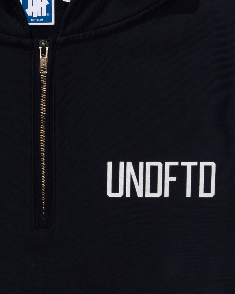 UNDEFEATED QUARTER ZIP PULLOVER HOOD