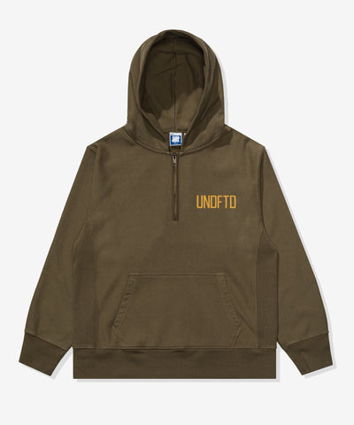 UNDEFEATED QUARTER ZIP PULLOVER HOOD