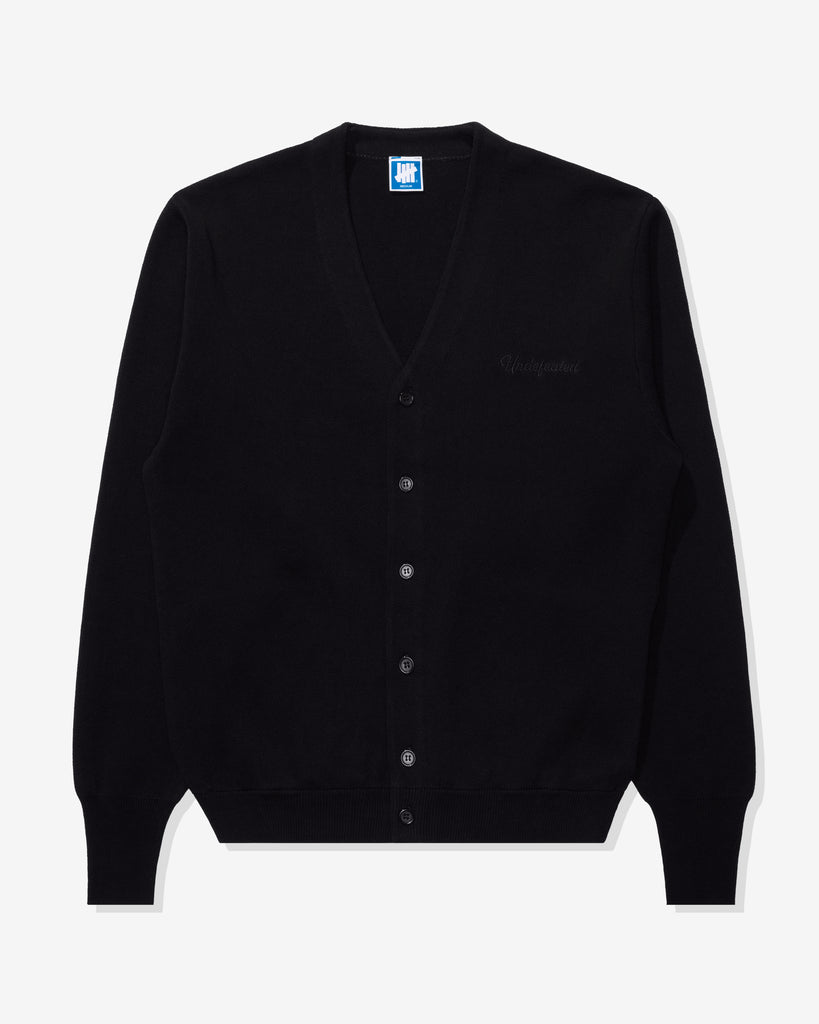 UNDEFEATED SCRIPT CARDIGAN