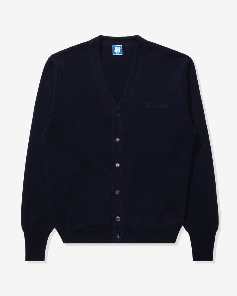 UNDEFEATED SCRIPT CARDIGAN