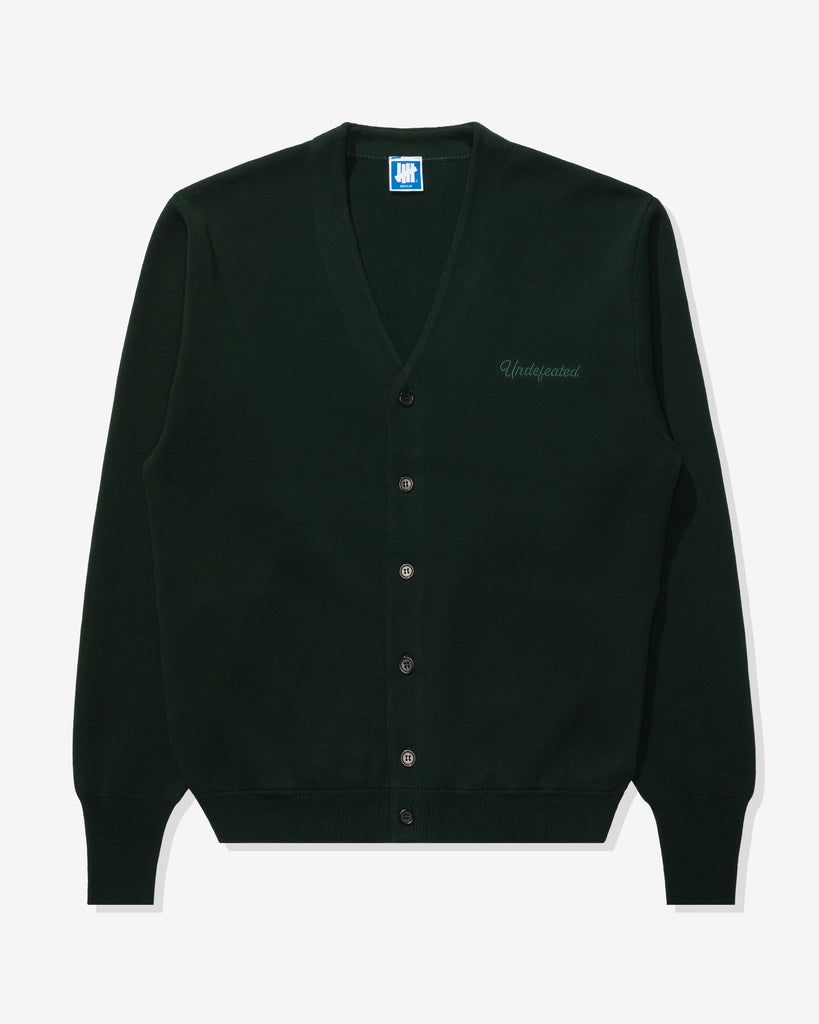 UNDEFEATED SCRIPT CARDIGAN