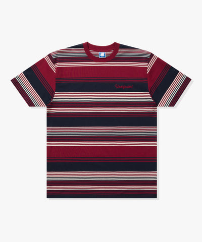 UNDEFEATED SCRIPT STRIPED S/S TEE