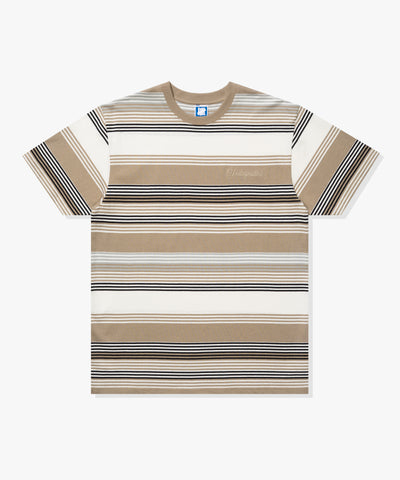 UNDEFEATED SCRIPT STRIPED S/S TEE