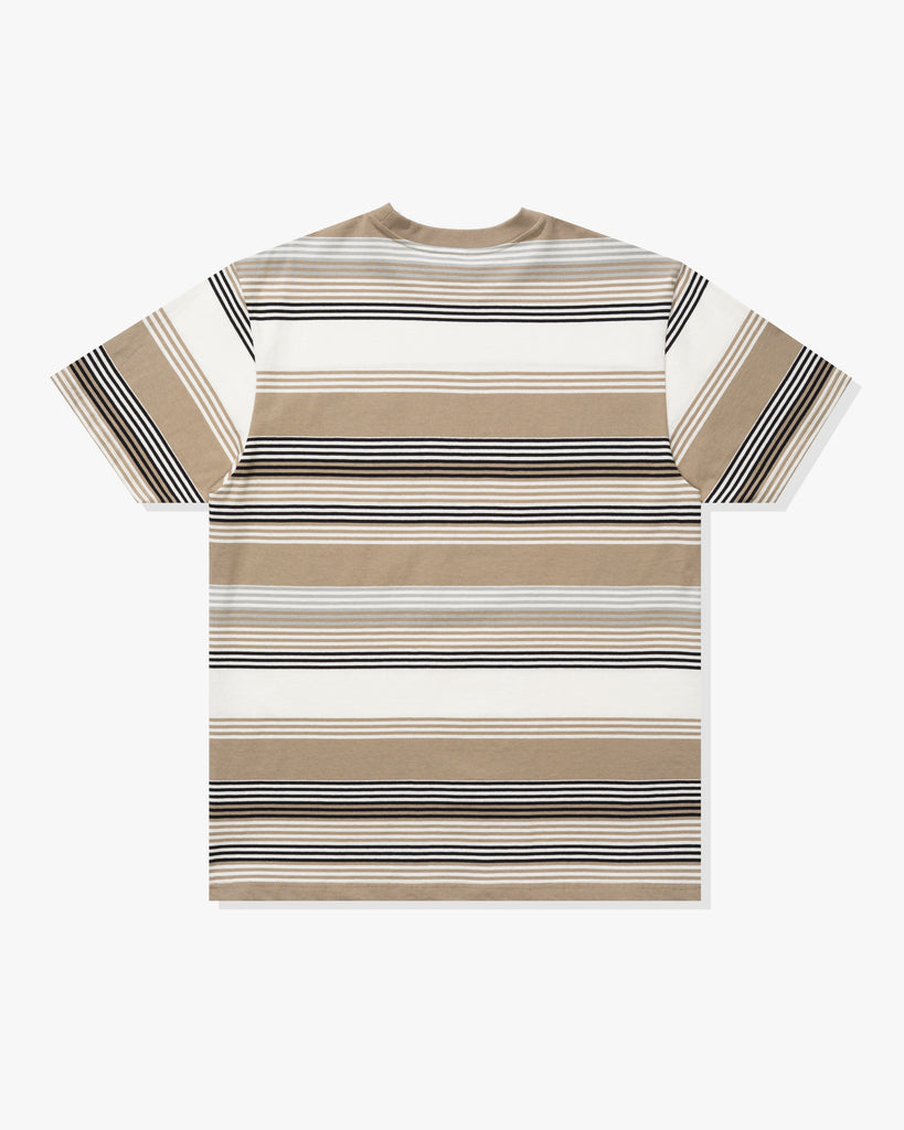 UNDEFEATED SCRIPT STRIPED S/S TEE