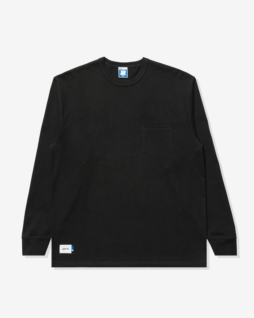 UNDEFEATED STENCIL L/S POCKET TEE