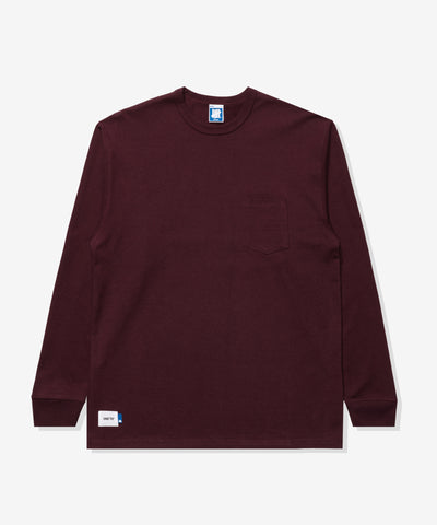 UNDEFEATED STENCIL L/S POCKET TEE