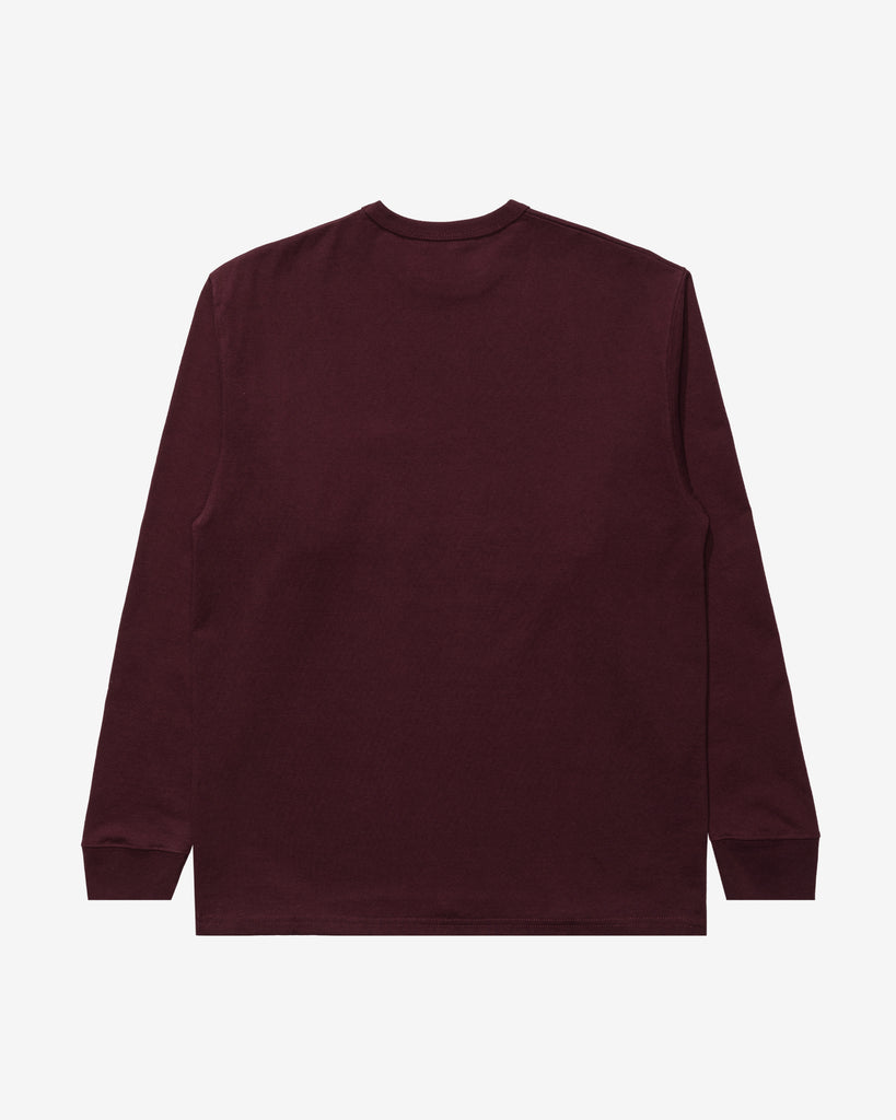 UNDEFEATED STENCIL L/S POCKET TEE
