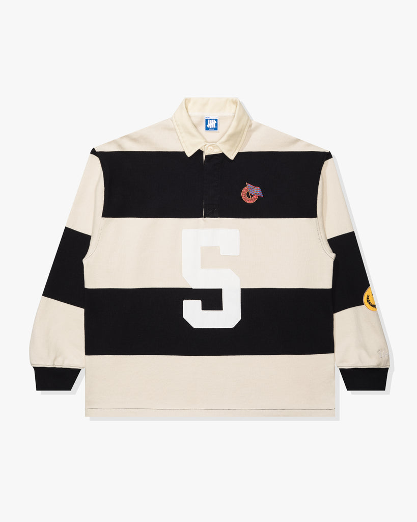 UNDEFEATED STRIPED L/S RUGBY