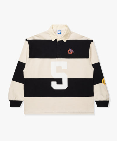 UNDEFEATED STRIPED L/S RUGBY