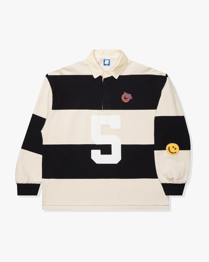 UNDEFEATED STRIPED L/S RUGBY