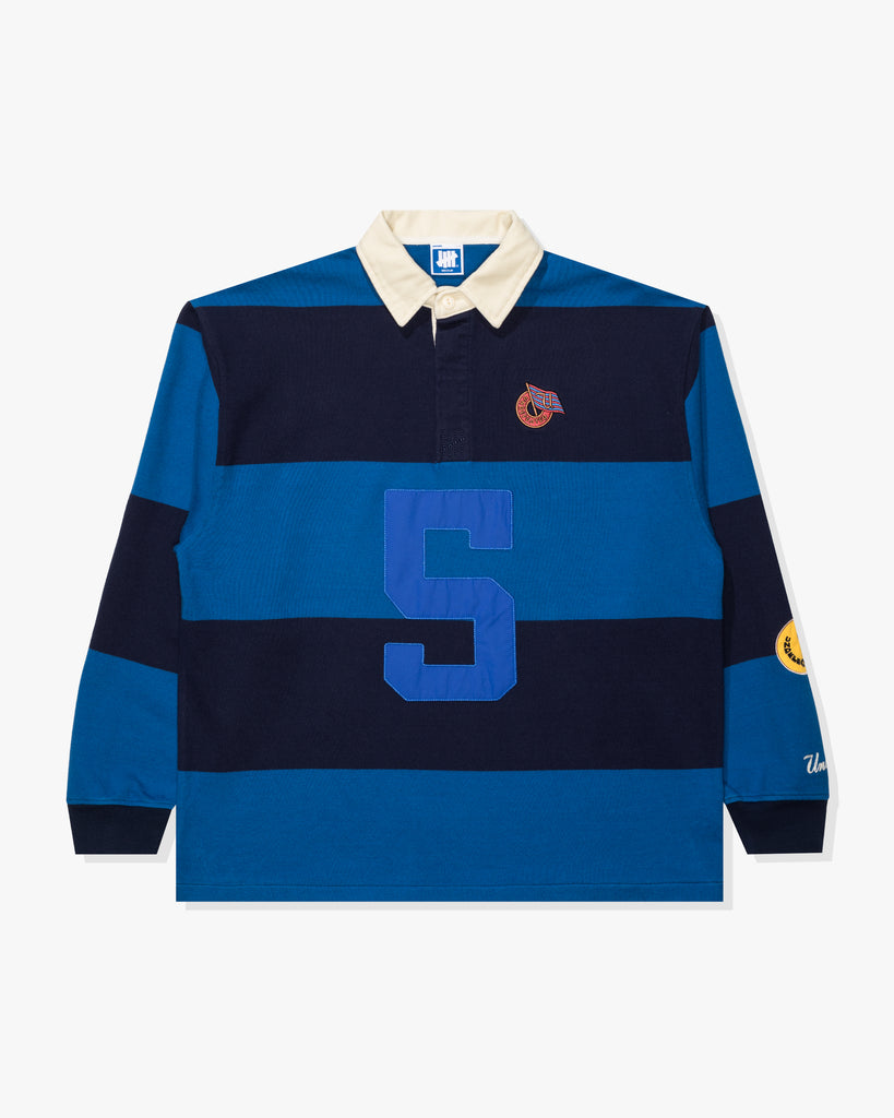UNDEFEATED STRIPED L/S RUGBY
