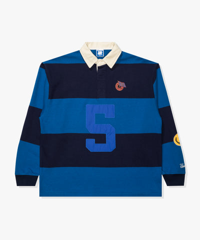 UNDEFEATED STRIPED L/S RUGBY