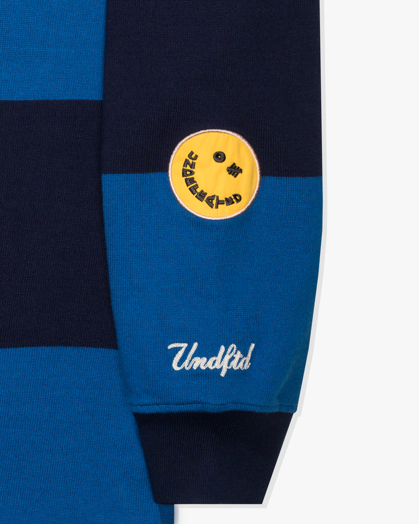 UNDEFEATED STRIPED L/S RUGBY