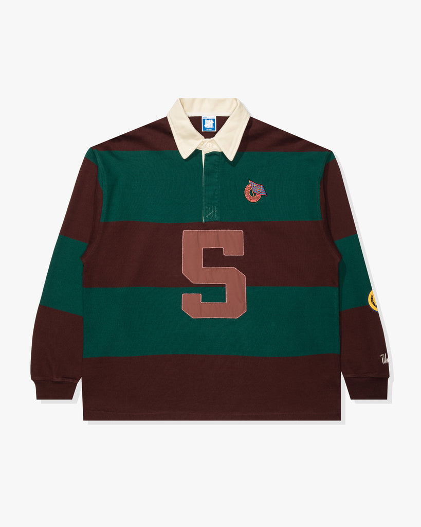 UNDEFEATED STRIPED L/S RUGBY