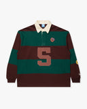 UNDEFEATED STRIPED L/S RUGBY