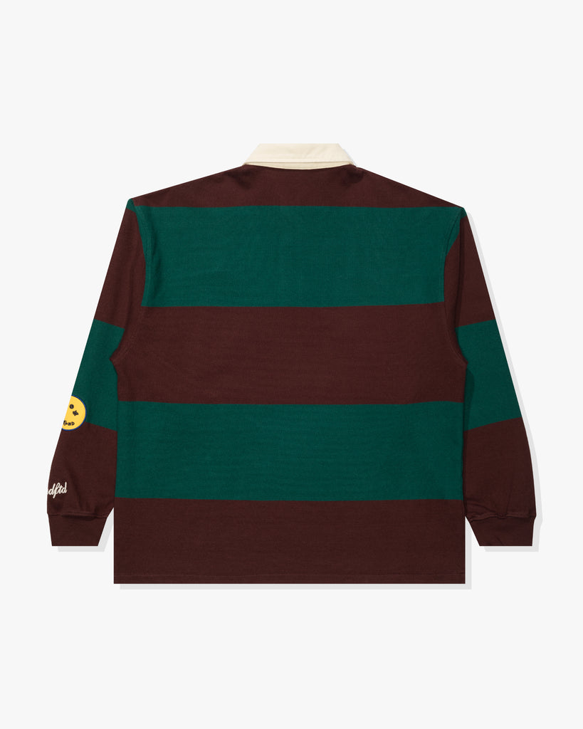 UNDEFEATED STRIPED L/S RUGBY