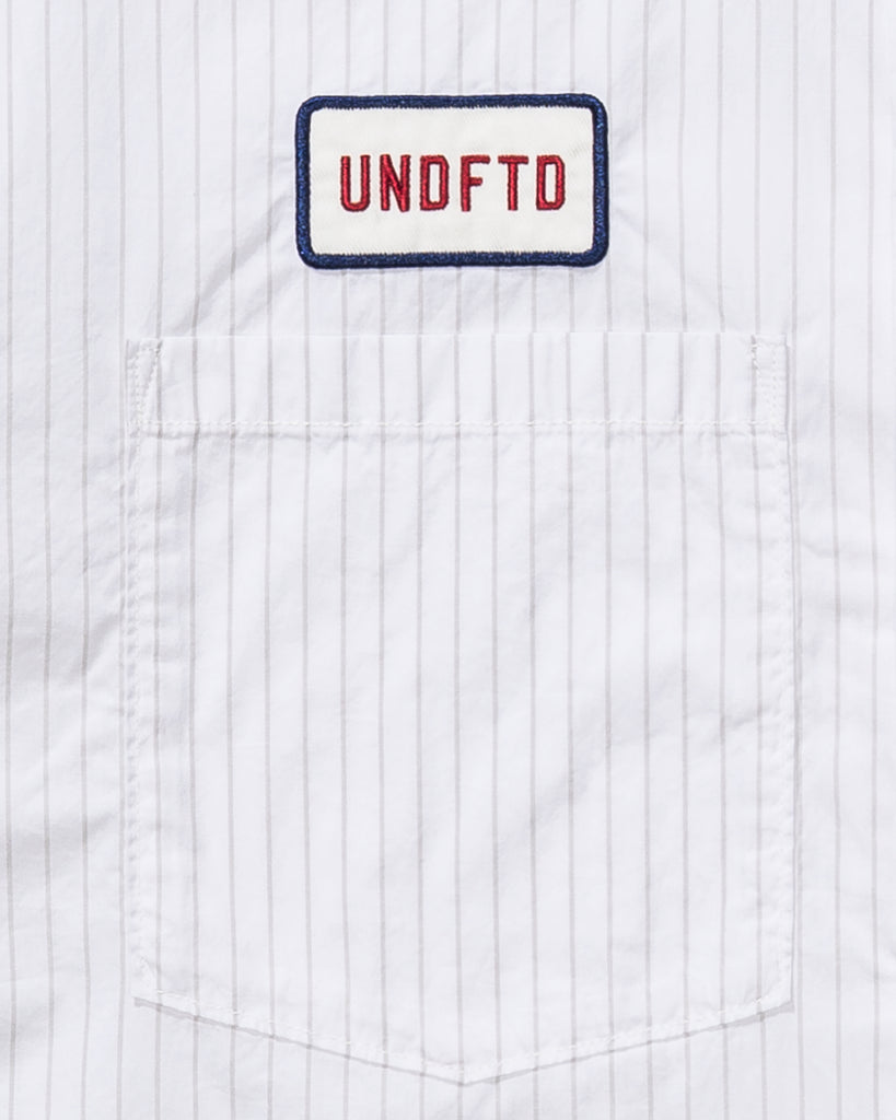 UNDEFEATED STRIPED S/S WORKSHIRT