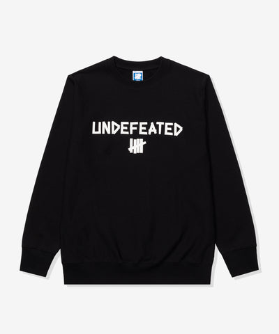 UNDEFEATED TAPED CREWNECK
