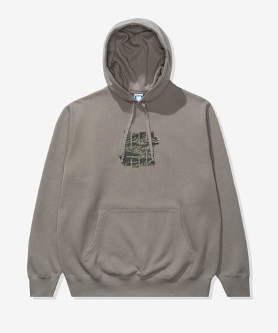 UNDEFEATED TIGER CAMO ICON PULLOVER HOOD