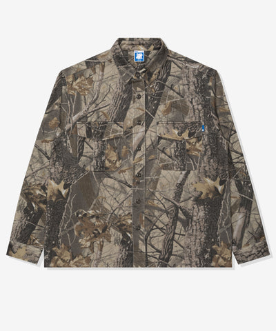 UNDEFEATED WASHED L/S WORKSHIRT
