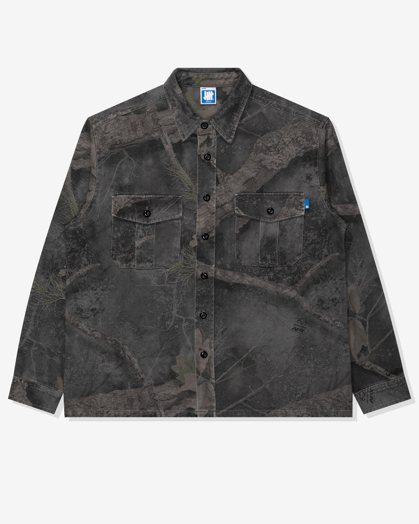 UNDEFEATED WASHED L/S WORKSHIRT