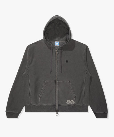 UNDEFEATED WASHED ZIP HOOD