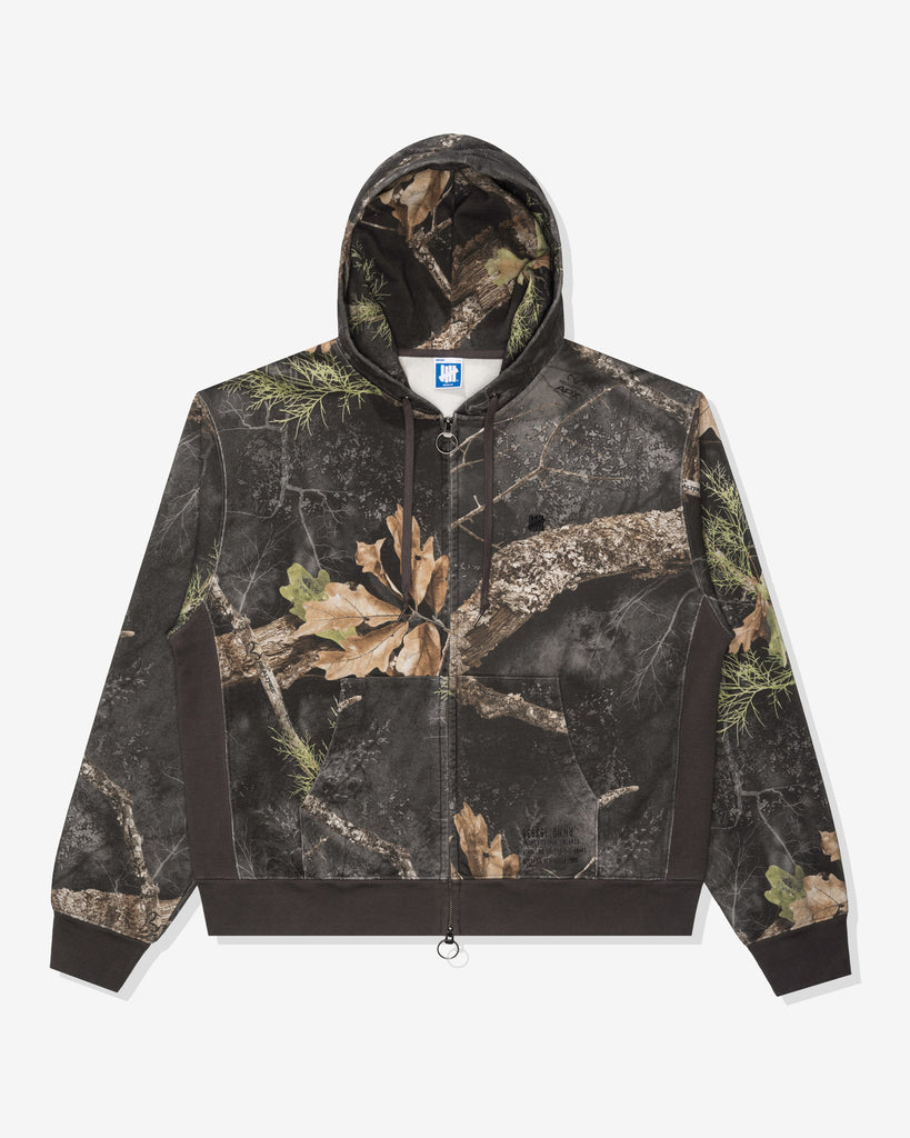 UNDEFEATED WASHED ZIP HOOD