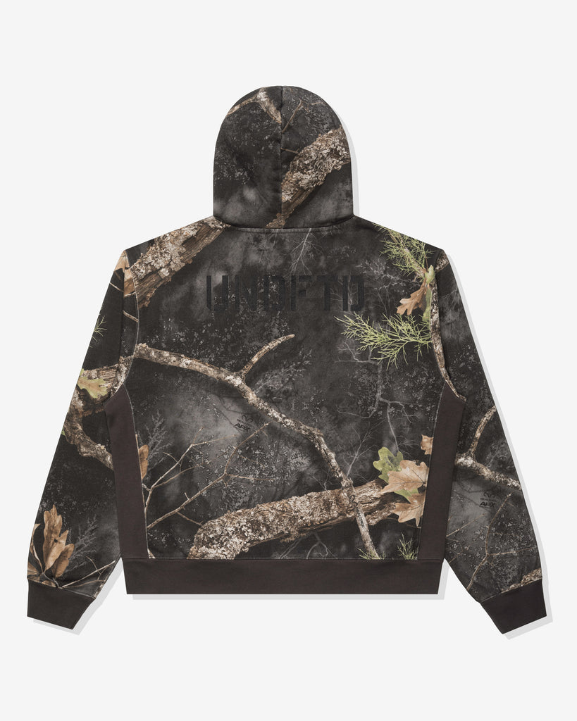 UNDEFEATED WASHED ZIP HOOD