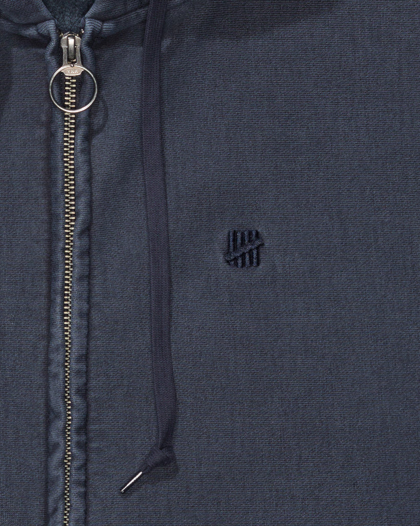 UNDEFEATED WASHED ZIP HOOD