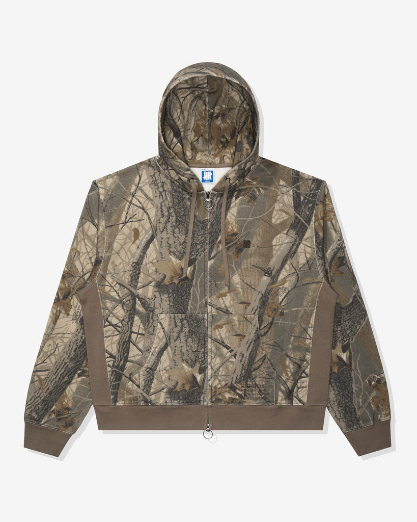 UNDEFEATED WASHED ZIP HOOD