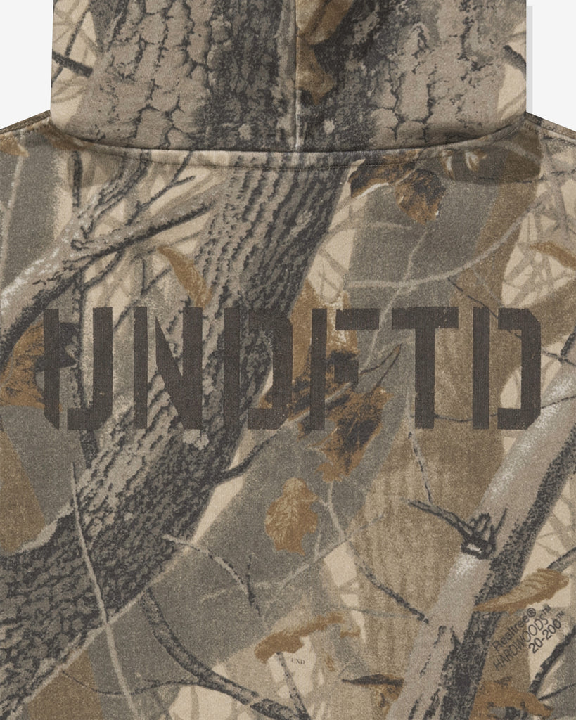 UNDEFEATED WASHED ZIP HOOD