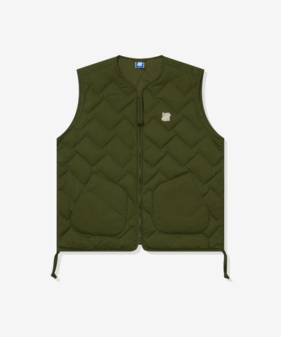 UNDEFEATED QUILTED DOWN VEST