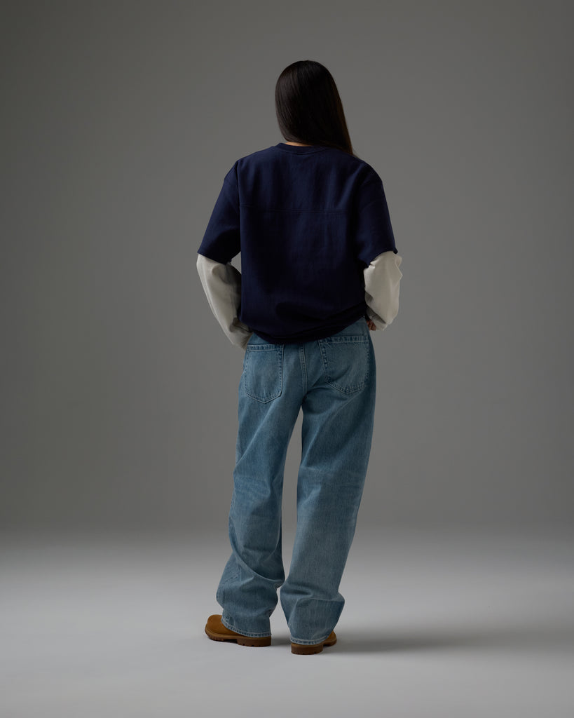 UNDEFEATED SELVEDGE BAGGY DENIM PANT