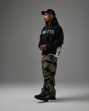 UNDEFEATED PANELED ZIP HOOD
