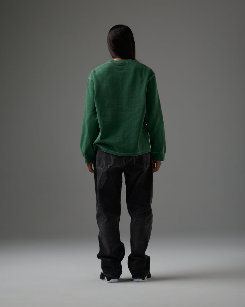 UNDEFEATED PIGMENT DYE L/S POCKET TEE
