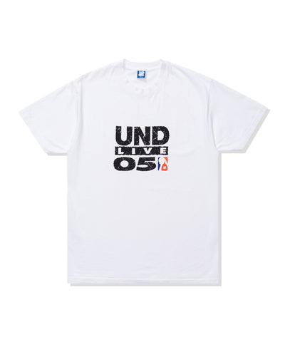 UNDEFEATED LIVE O5 S/S TEE WHITE